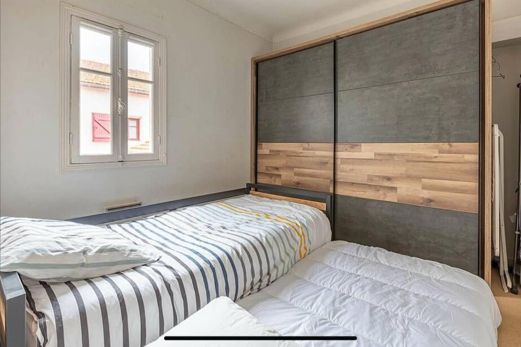 Exceptionnel 3 Pieces Art Deco En Dernier Etage Avec Garage Prive Centre Biarritz 아파트 외부 사진